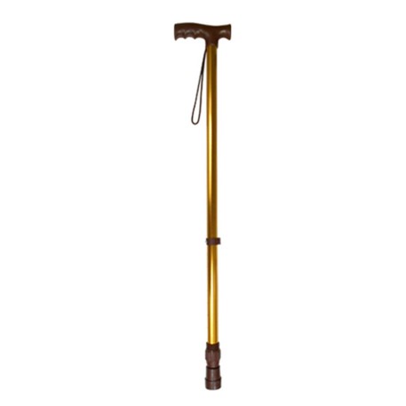 Baston Aluminio - Mango T - color oro