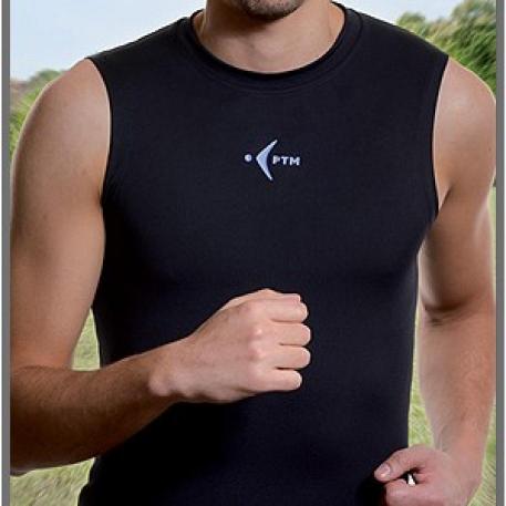CT3 - Camiseta tǸrmica sin mangas Negra - PTM - L