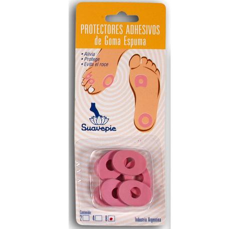 Protector adhesivo goma espuma callo oval